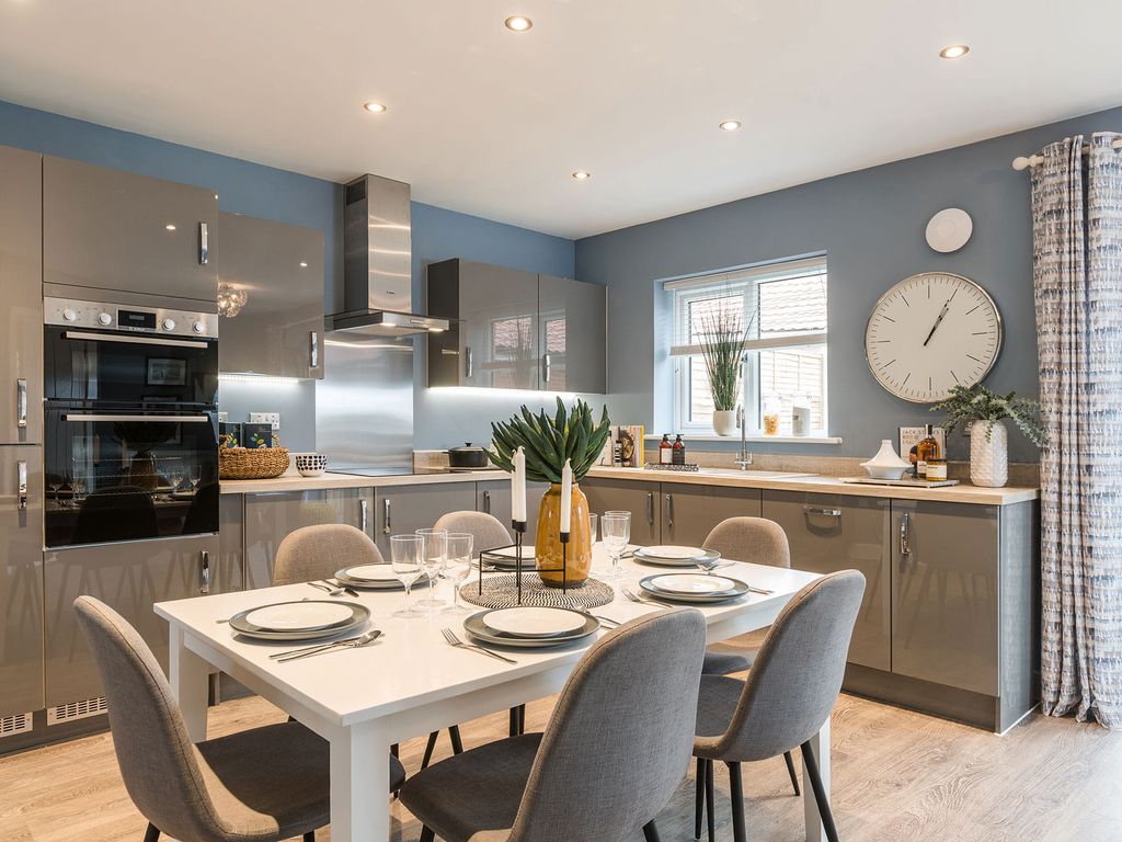 New home, 4 bed detached house for sale in "The Bredon" at Muggleton