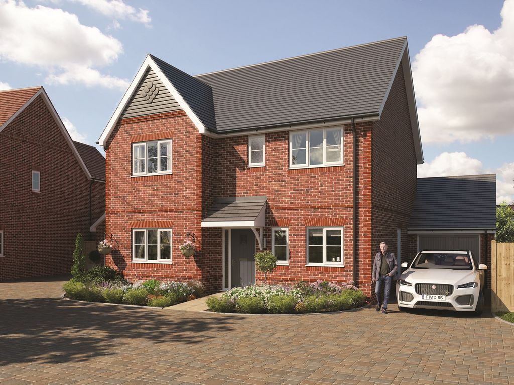 New home, 4 bed detached house for sale in "Gidea" at Highworth Road