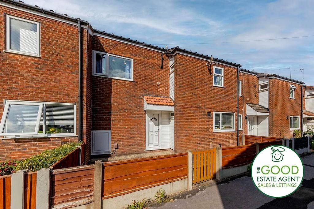 3 bed terraced house for sale in Redbrook Grove, Wilmslow SK9, £220,000