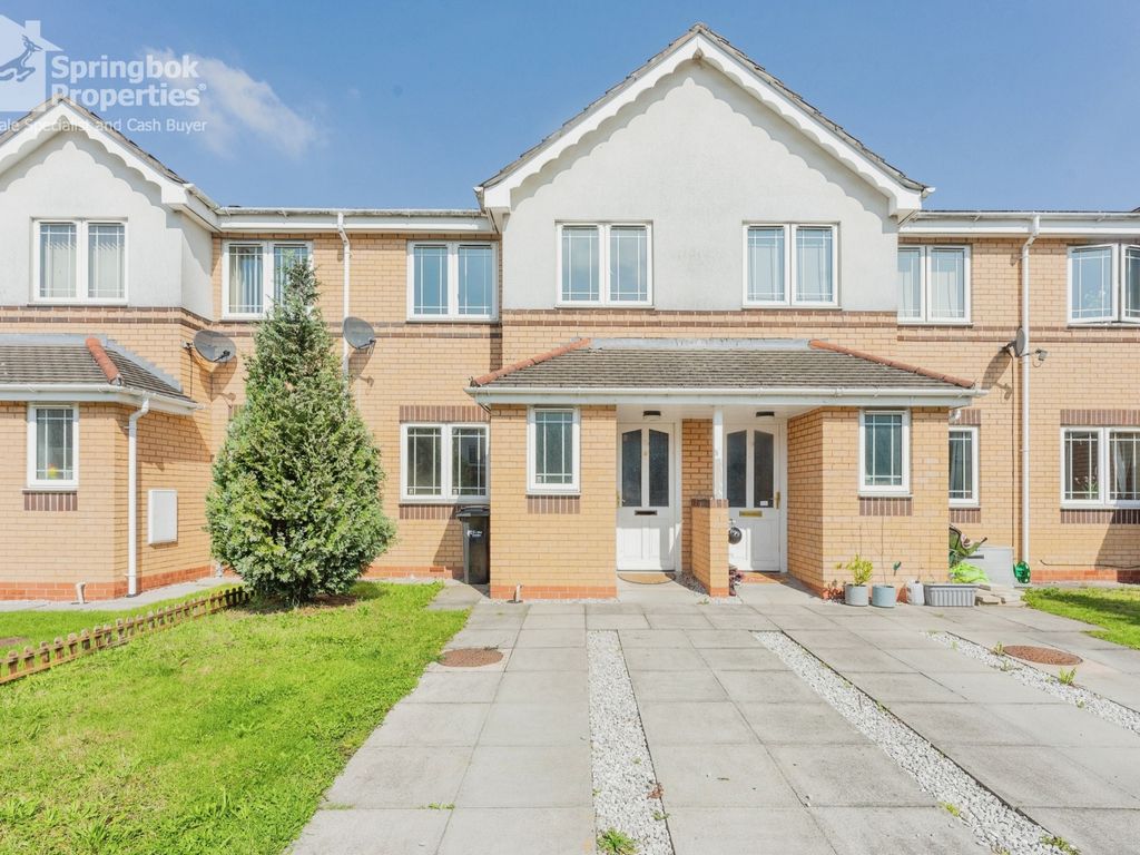 3 bed mews house for sale in St David's Ct Connah's Quay, Wepre, Deeside, Clwyd CH5, £160,000