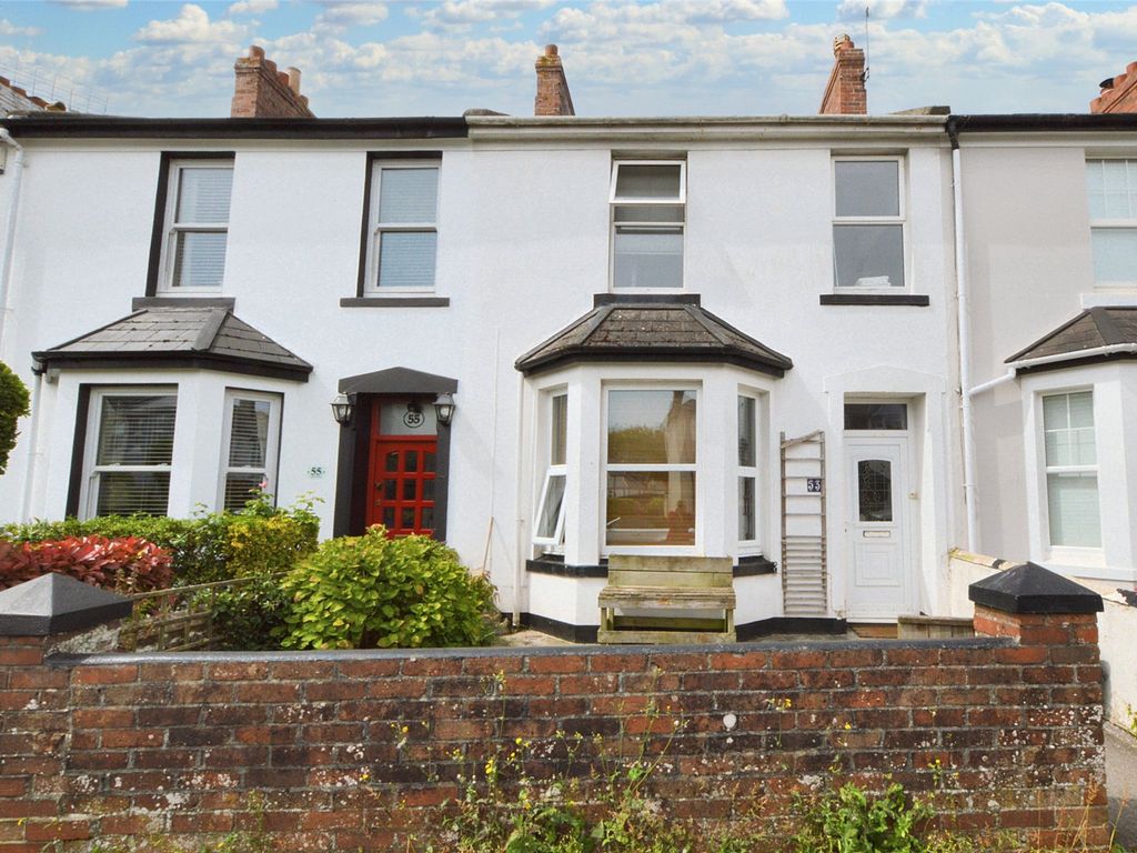4 bed terraced house for sale in Warbro Road, Torquay, Devon TQ1, £