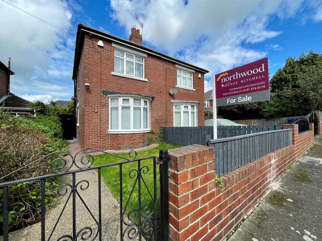 2 bed semidetached house for sale in Kinnaird Avenue, Denton Burn