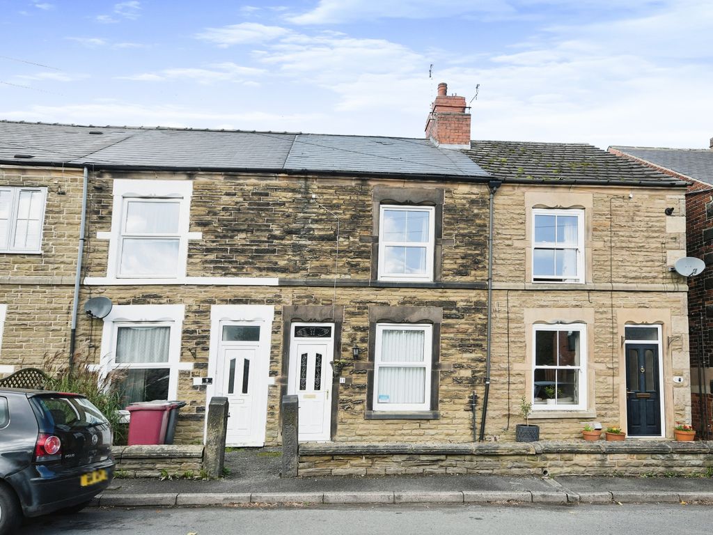 2 bed terraced house for sale in Hardstoft Road, Pilsley, Chesterfield, Derbyshire S45, £120,000