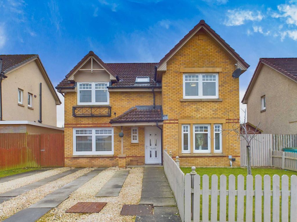 3 bed detached house for sale in Bell View, Newmains, Wishaw ML2, £