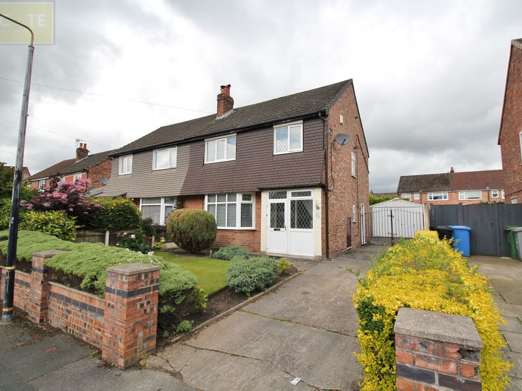 3 bed semidetached house for sale in Redcar Avenue, Urmston