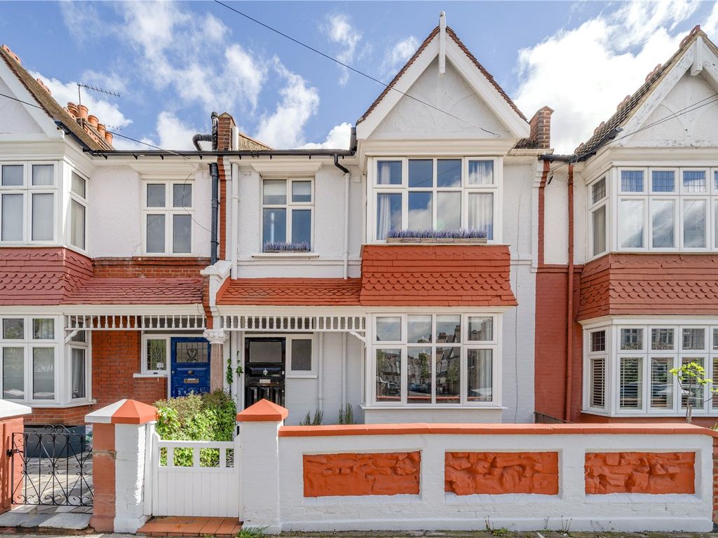 5 bed terraced house for sale in Rannoch Road, London W6, £1,450,000