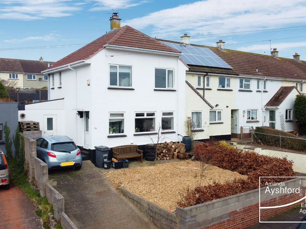3 bed end terrace house for sale in Pembroke Road, Paignton TQ3, £