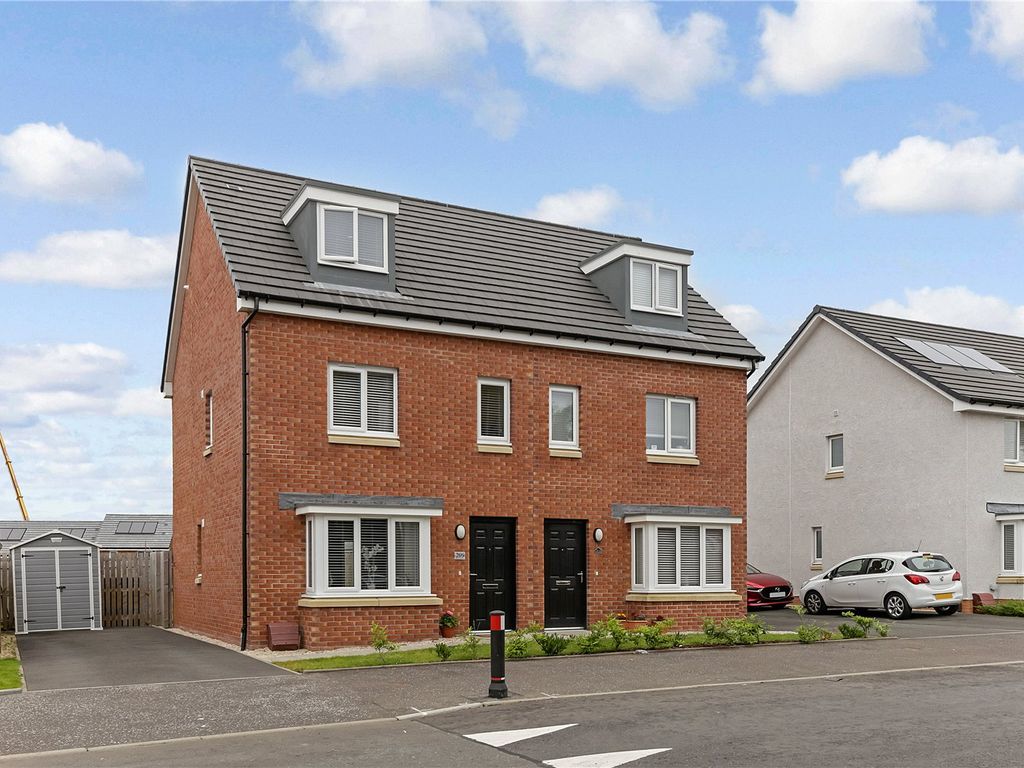 3 bed semidetached house for sale in Meadowhead Road, Wishaw, North