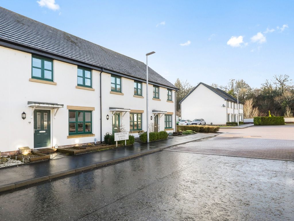 3 bed terraced house for sale in 18 Old Dalmore Gardens, Auchendinny