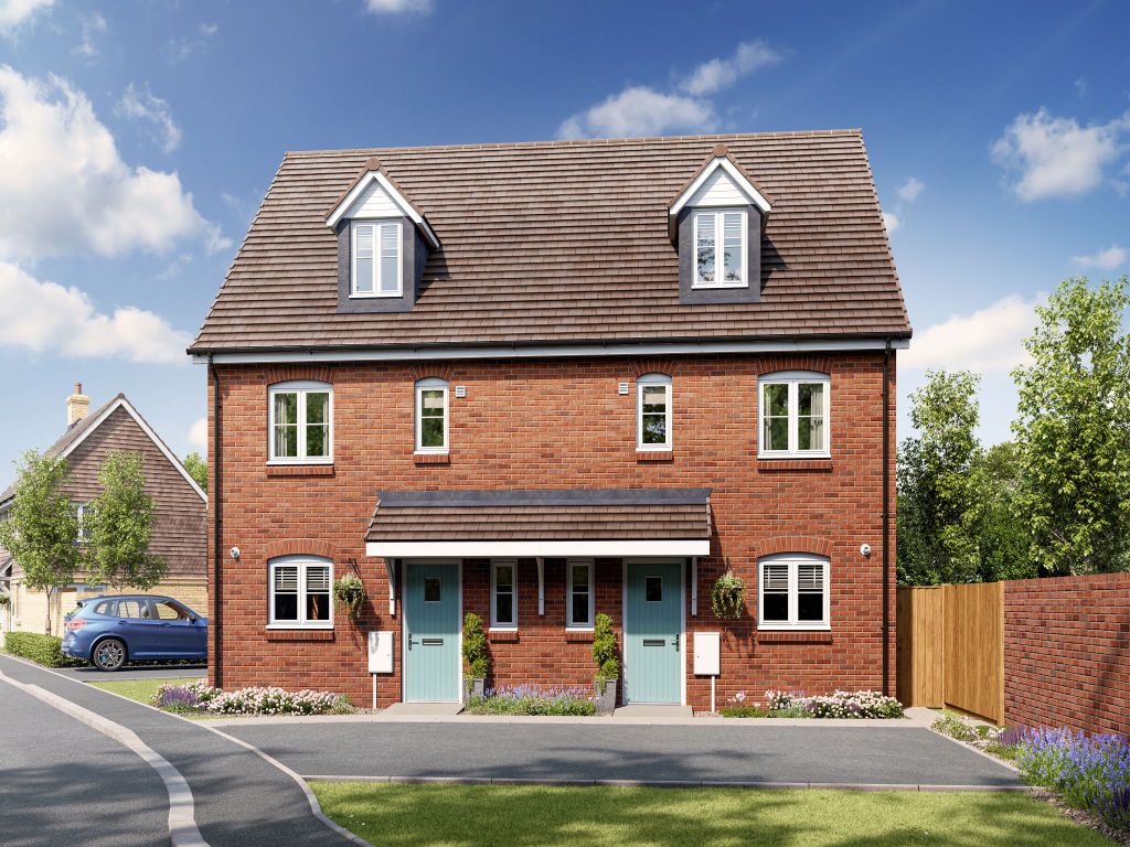 New home, 4 bed semidetached house for sale in "The Foxcote" at Unicorn Way, Burgess Hill RH15