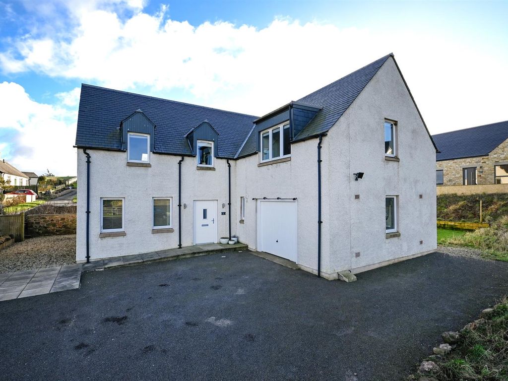 5 bed detached house for sale in Coldingham, Eyemouth TD14, £420,000