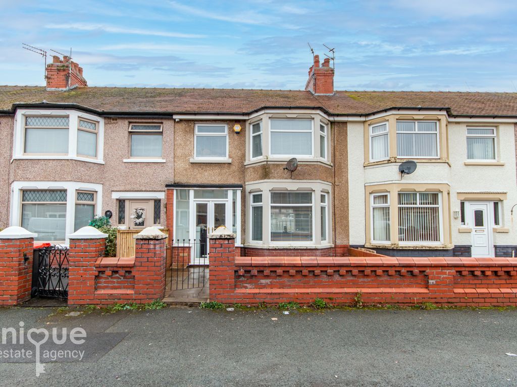 3 bed terraced house for sale in Borrowdale Avenue, Fleetwood FY7, £