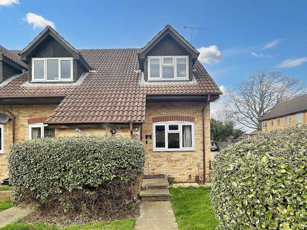 2 bed end terrace house for sale in Monks Crescent, Addlestone KT15, £