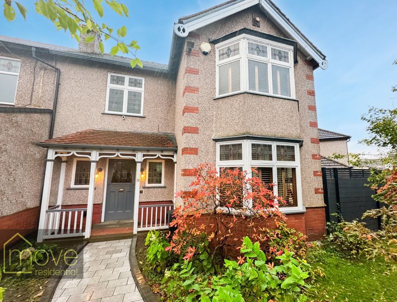 3 bed semidetached house for sale in Burnham Road, Calderstones
