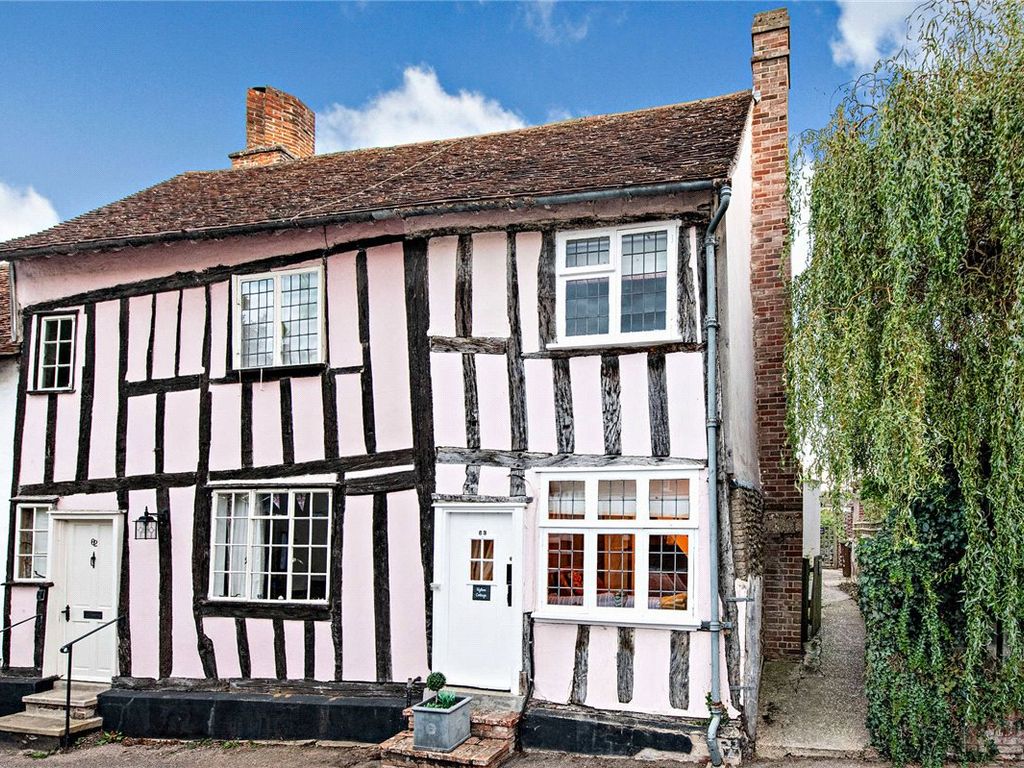1 bed end terrace house for sale in High Street, Lavenham, Sudbury