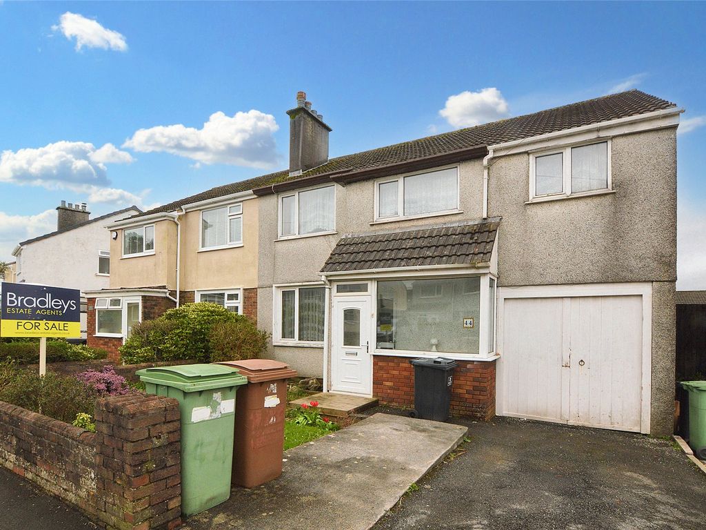 4 bed semidetached house for sale in Carnock Road, Plymouth, Devon PL2