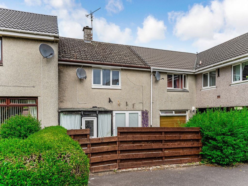 2 bed terraced house for sale in Cromarty Court, Glenrothes KY6, £