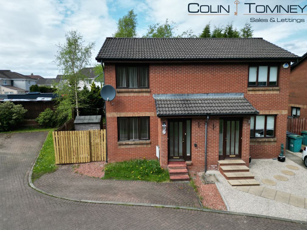2 bed semidetached house for sale in Fruin Drive, Wishaw ML2, £120,000