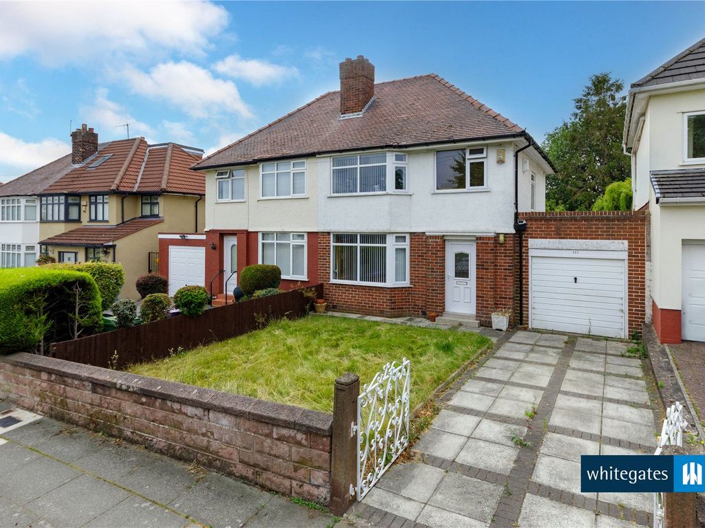 3 bed semidetached house for sale in Kings Drive, Woolton, Liverpool
