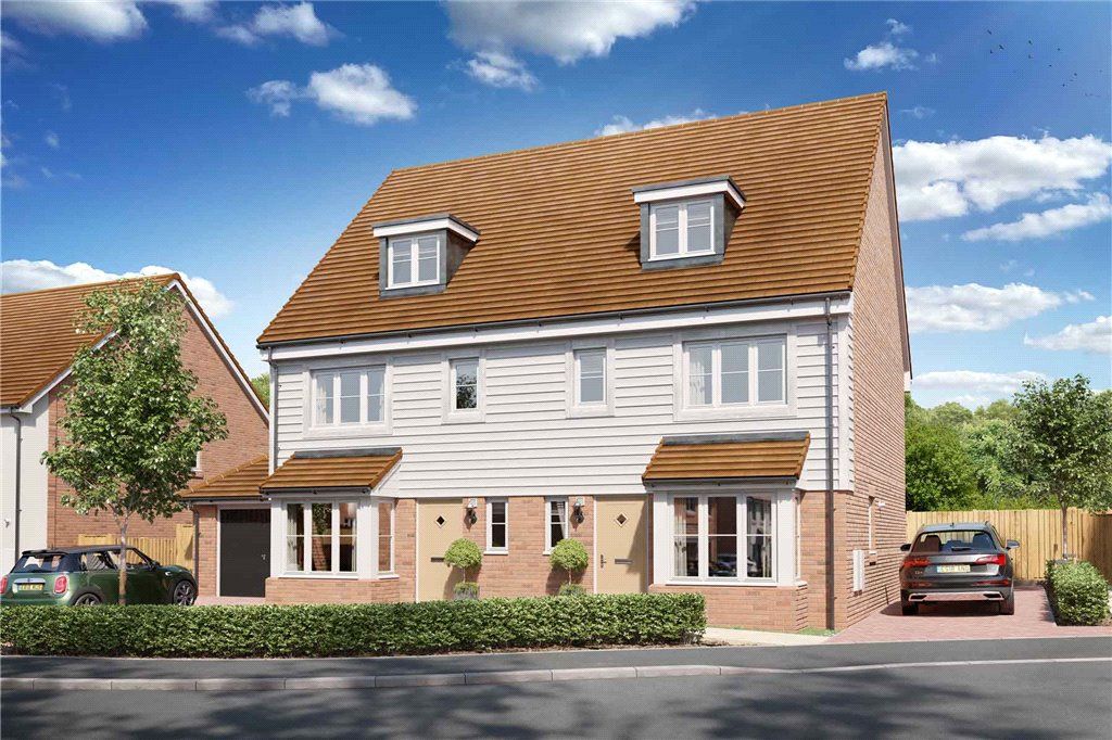 New home, 4 bed semidetached house for sale in Coppid View, London Road, Binfield RG42 Zoopla