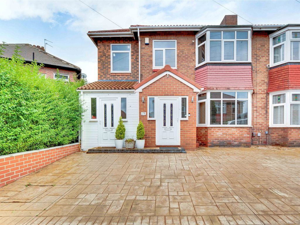 4 bed semidetached house for sale in Severus Road, Fenham, Newcastle