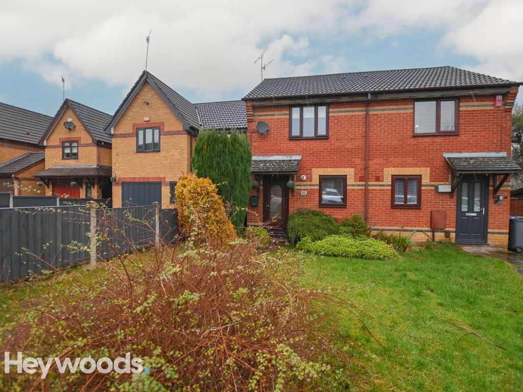 2 bed semidetached house for sale in Moorland View, Bradeley, Stoke On
