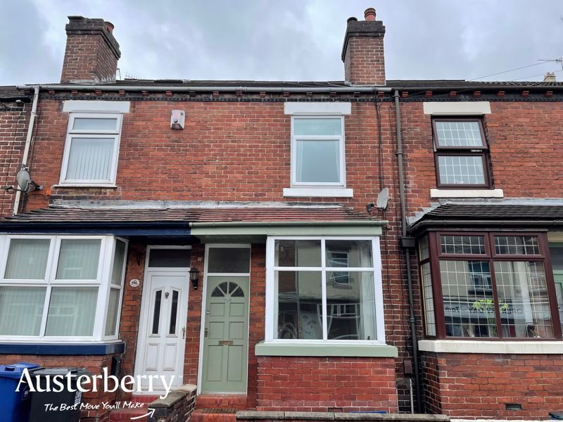 2 bed terraced house for sale in Oxford Road, Maybank, Newcastle