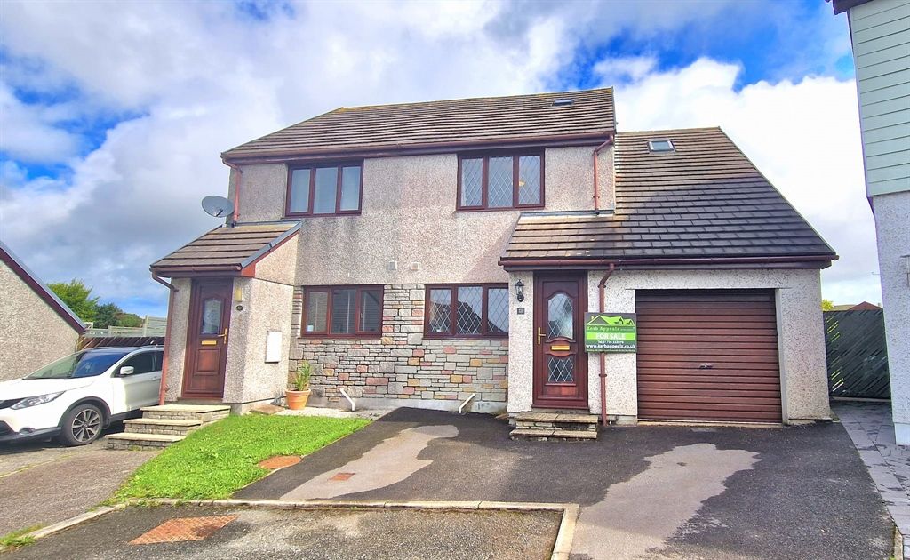 3 bed semidetached house for sale in Carwynnen Close, Praze, Camborne
