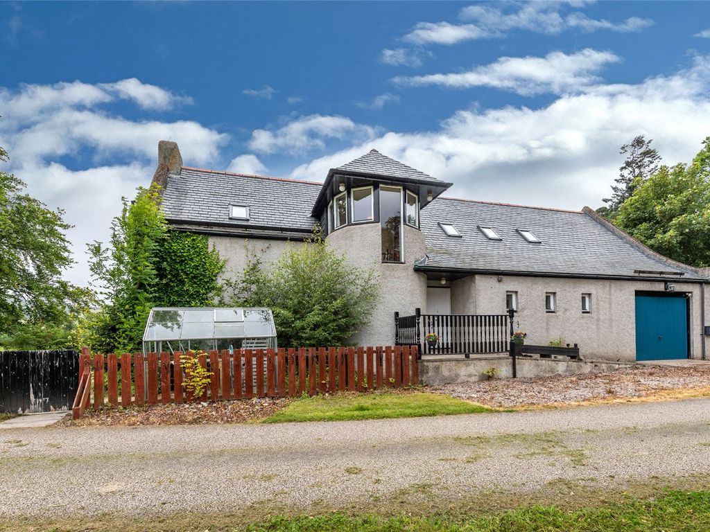 4 bed detached house for sale in The Lodge Of Towie, Glenkindie, Alford