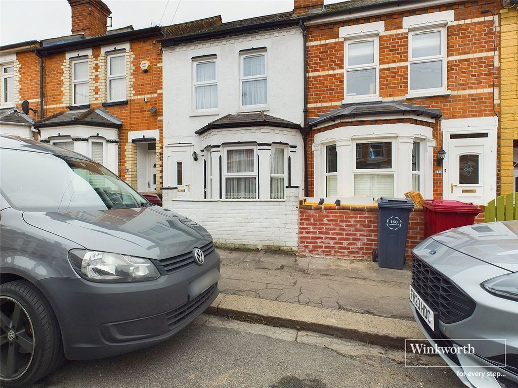 3 bed terraced house for sale in Belmont Road, Reading, Berkshire RG30