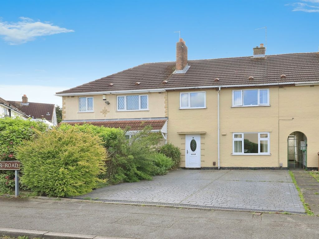 3 bed terraced house for sale in Tudor Road, Bilston WV14, £160,000