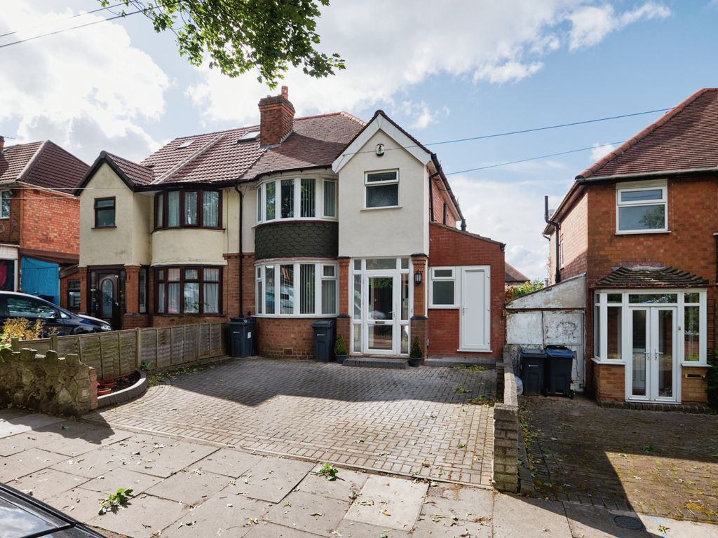 3 bed semidetached house for sale in Sunnymead Road, Birmingham, West