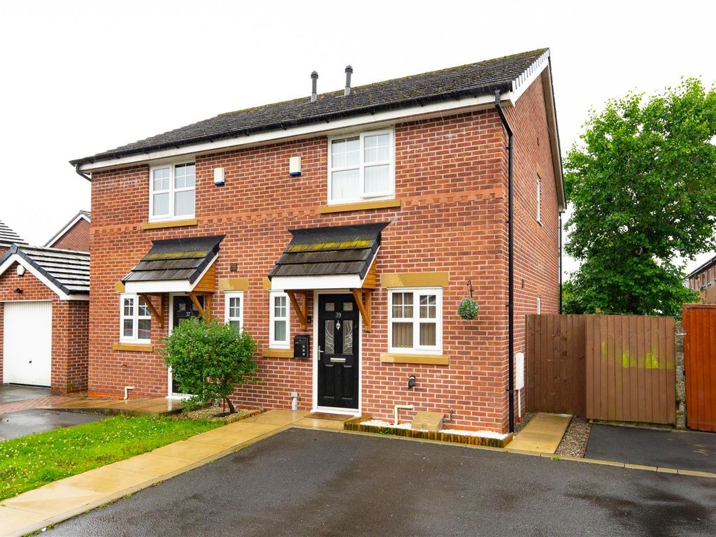 2 bed semidetached house for sale in Dukes Park Drive, Chorley PR7, £