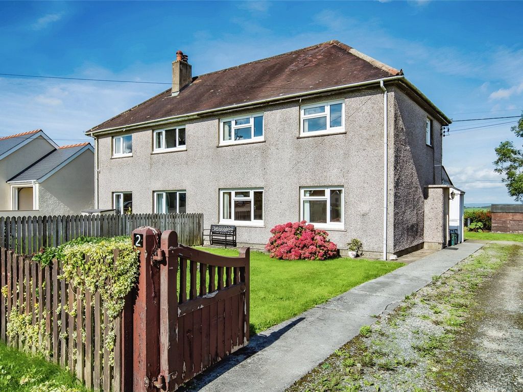 3 bed semidetached house for sale in Maes Egryn, Tegryn, Llanfyrnach