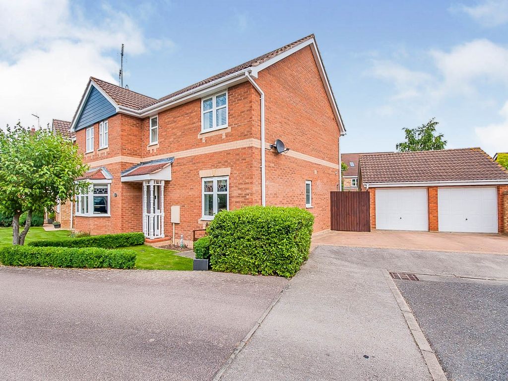 4 bed detached house for sale in Alvis Drive, Yaxley, Peterborough PE7 ...