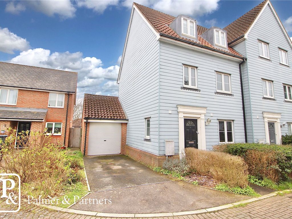 3 bed detached house for sale in Ash Close, Purdis Farm, Ipswich