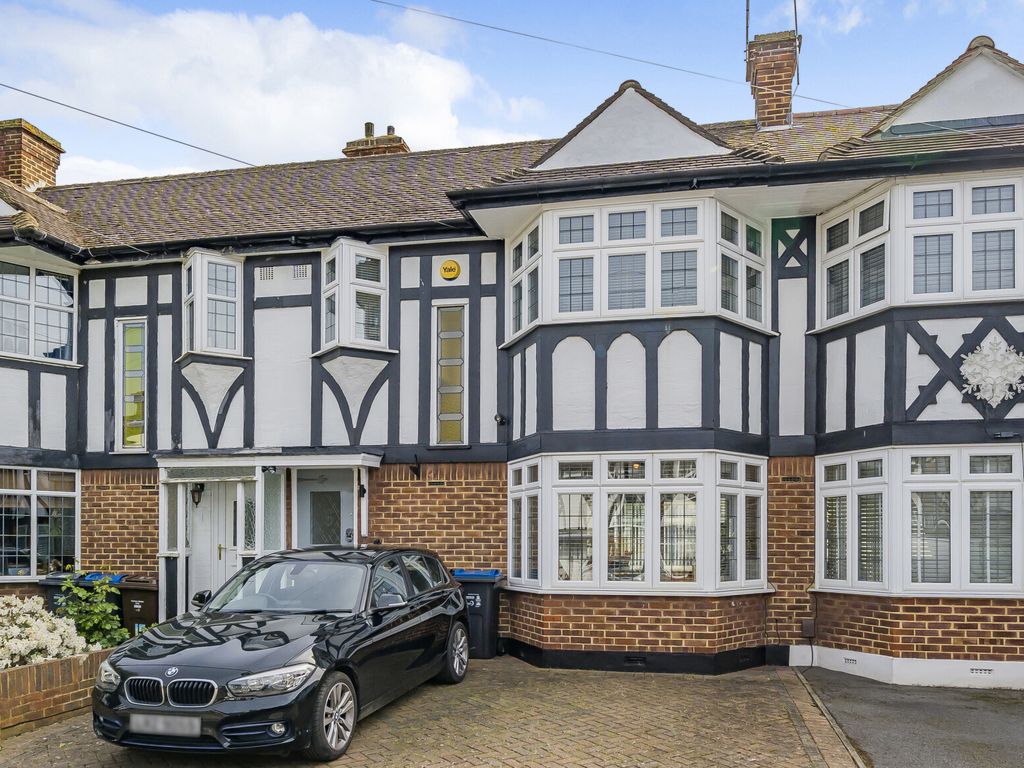 3 bed terraced house for sale in Cranmer Close, Morden SM4, £575,000