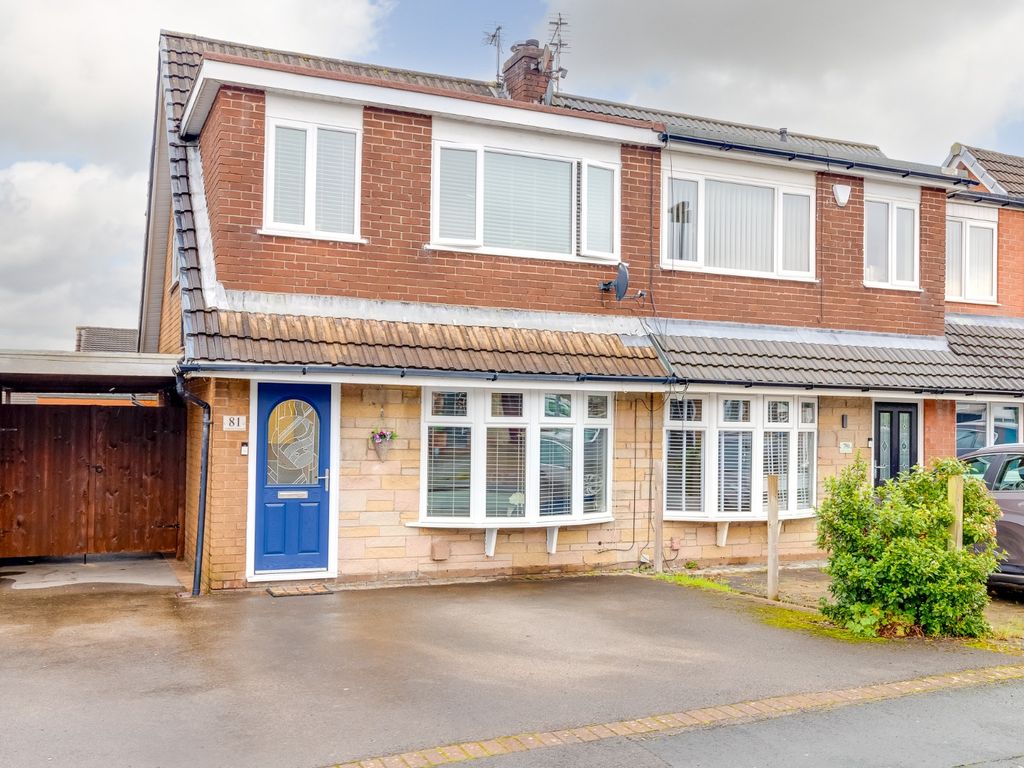 3 bed semidetached house for sale in Andover Crescent, Wigan