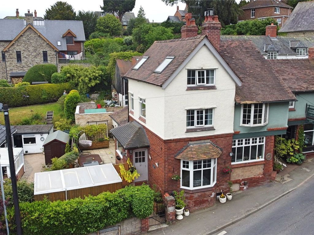 3 bed semidetached house for sale in Princes Street, Montgomery, Powys