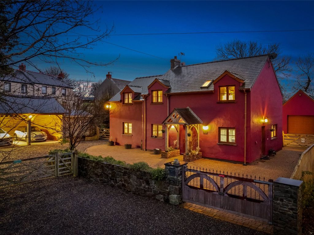 4 bed detached house for sale in Plum Tree House, Little Newcastle