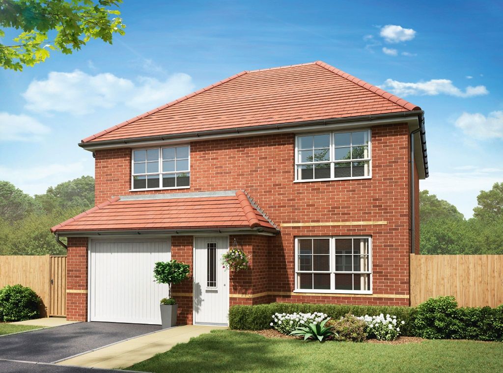 New home, 4 bed detached house for sale in "Kennford" at Stone Road