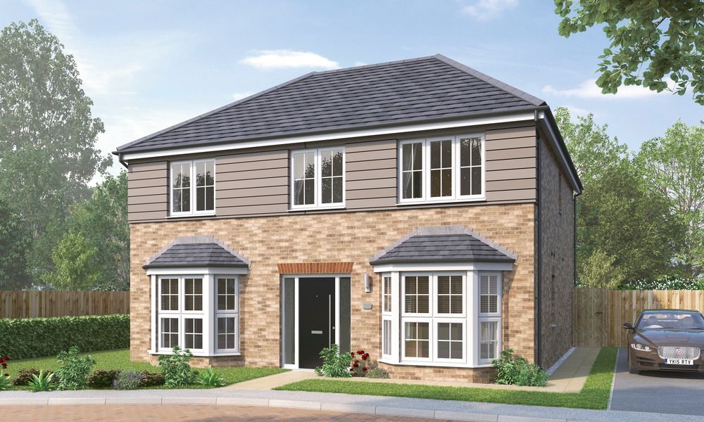 New home, 4 bed detached house for sale in Wellfield Road North