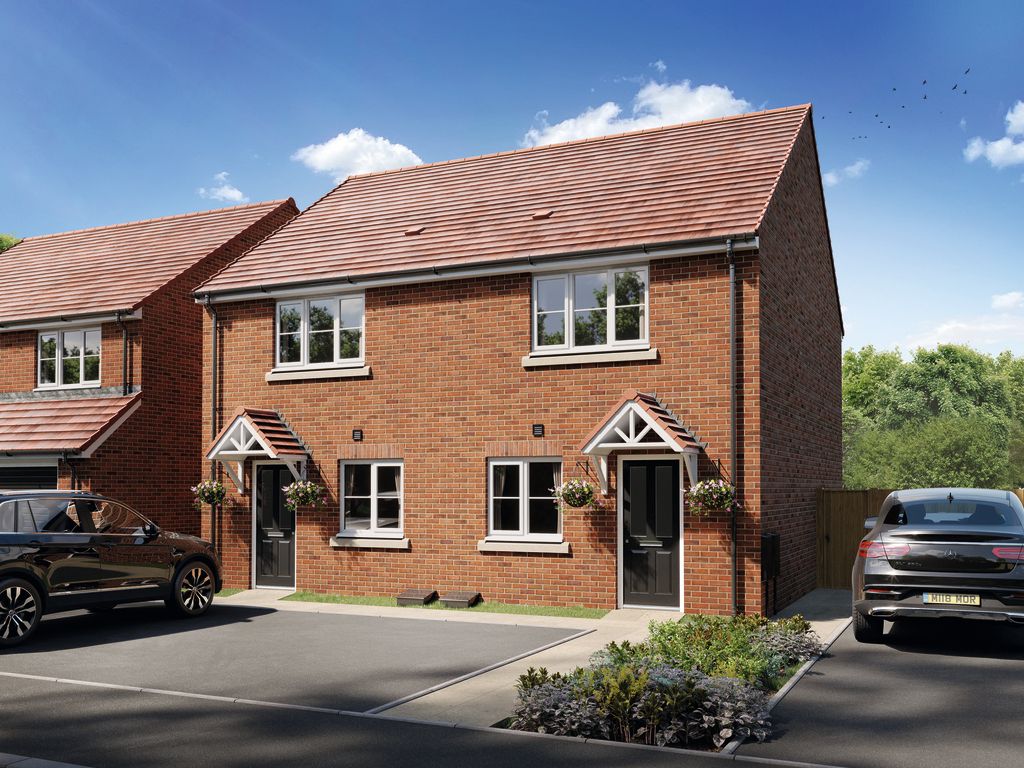 New home, 2 bed semidetached house for sale in "The Hardwick" at