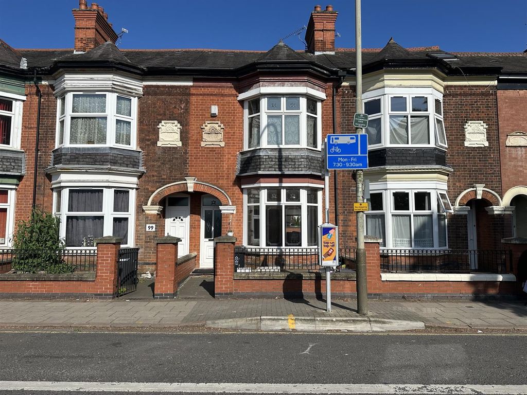 3 bed terraced house for sale in Loughborough Road, Belgrave, Leicester