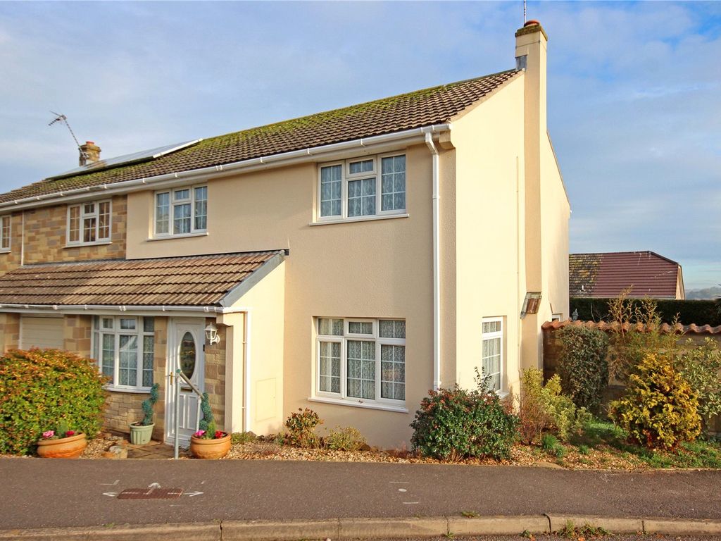 3 bed semidetached house for sale in Barnards Hill Lane, Seaton, Devon