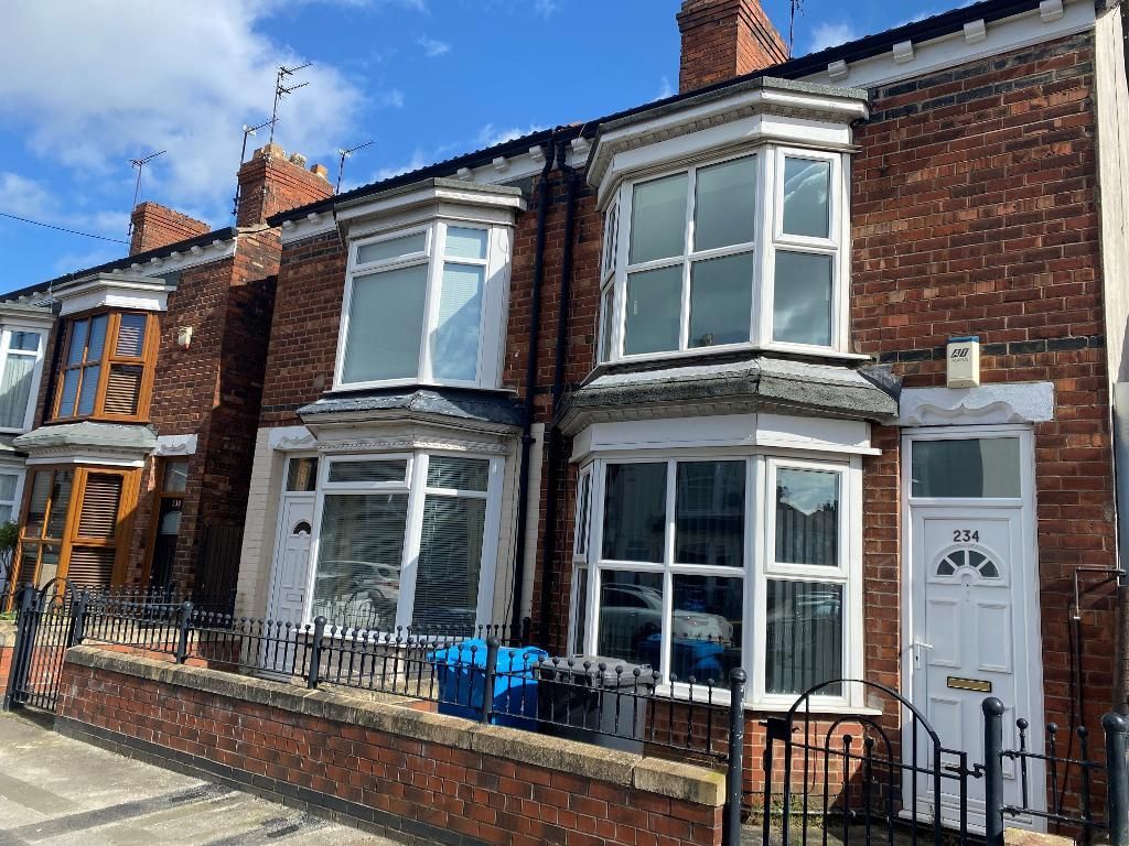 2 bed terraced house for sale in De La Pole Avenue, Hull HU3, £94,950