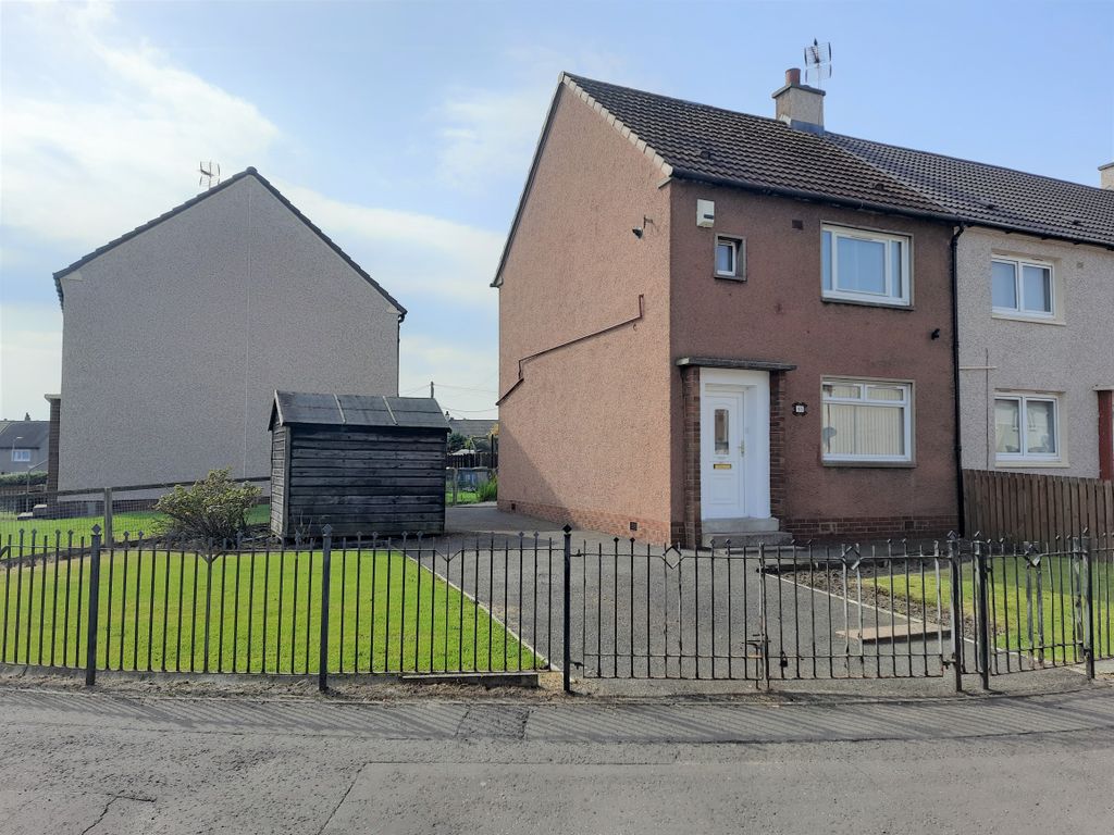 2 bed end terrace house for sale in Scotia Crescent, Larkhall ML9, £