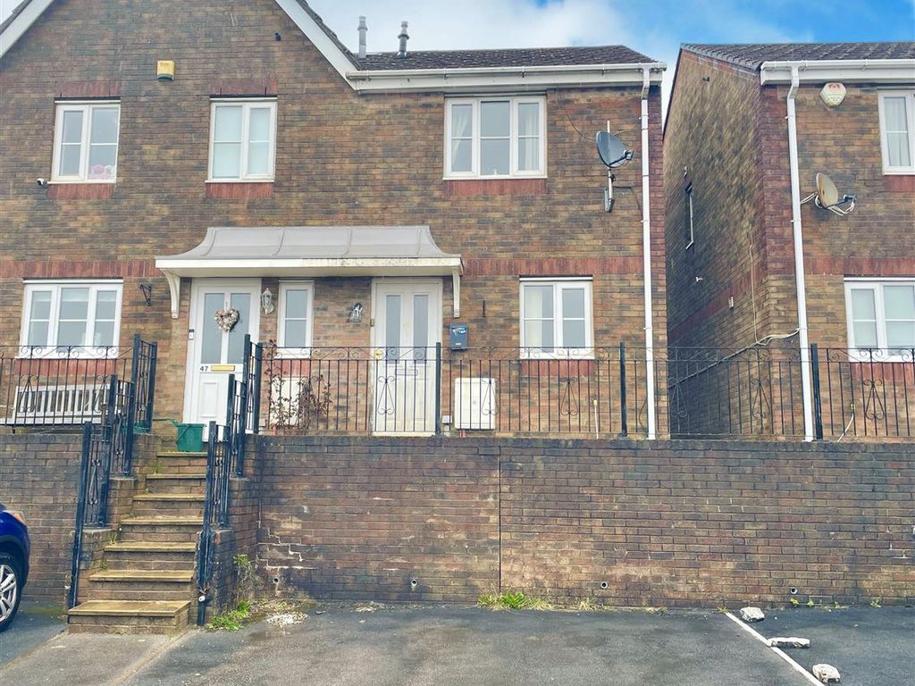 2 bed semidetached house for sale in Heol Barcud, Birchgrove, Swansea