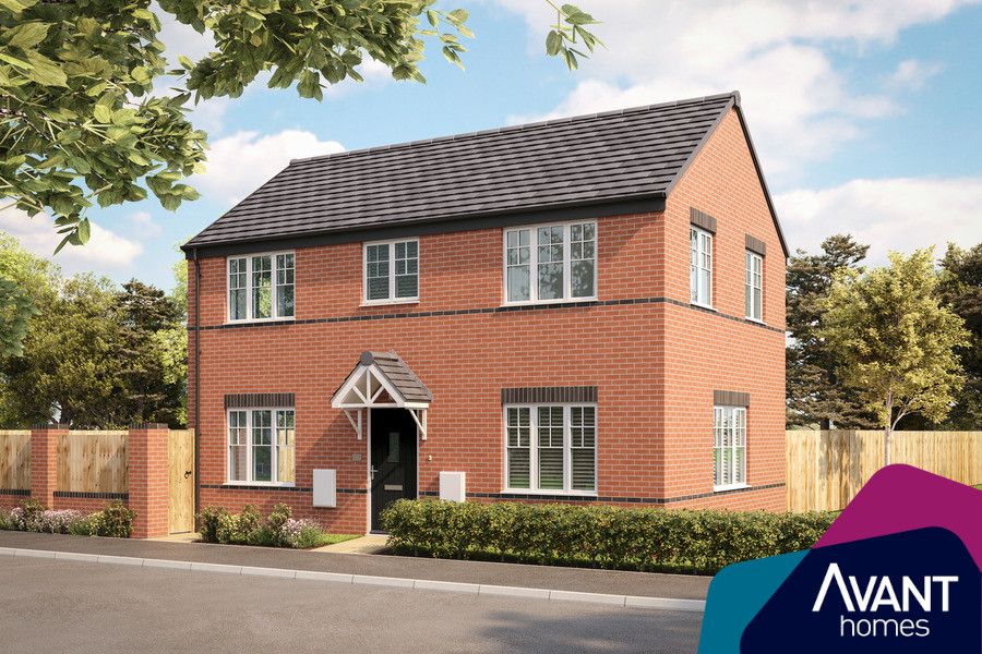New home, 3 bed detached house for sale in "The Leyburn" at Harden Road