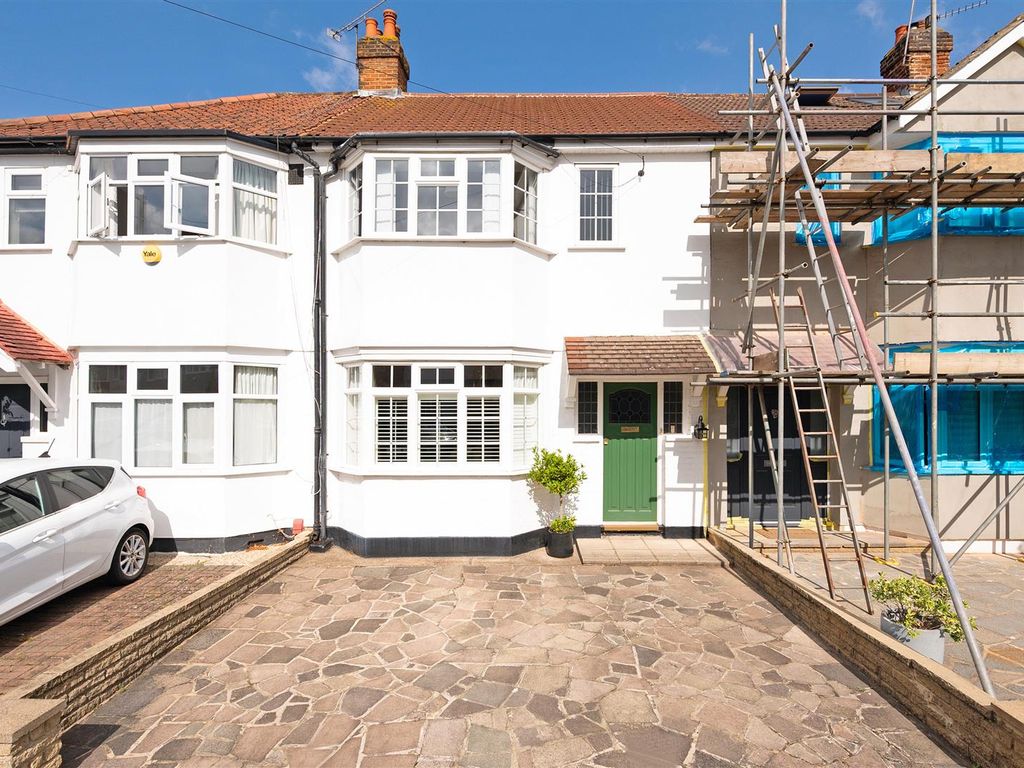 3 bed terraced house for sale in Tennyson Avenue, New Malden KT3, £